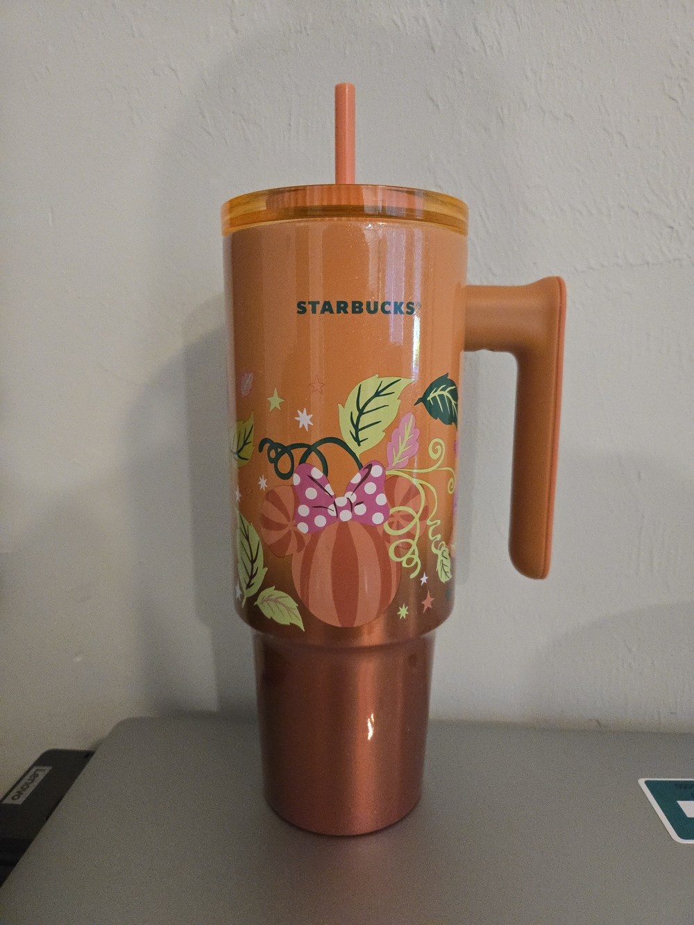 Starbucks Disney Fall Pumpkin 30 oz Tumbler. Never Used